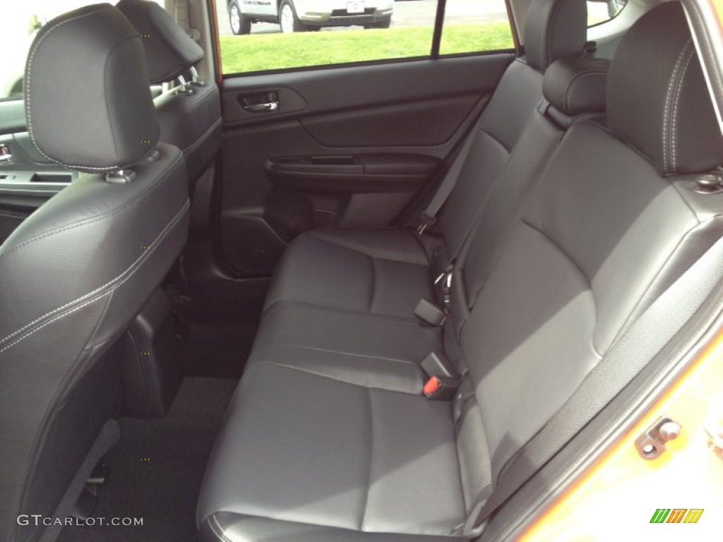 2014 XV Crosstrek 2.0i Limited - Tangerine Orange Pearl / Black photo #6