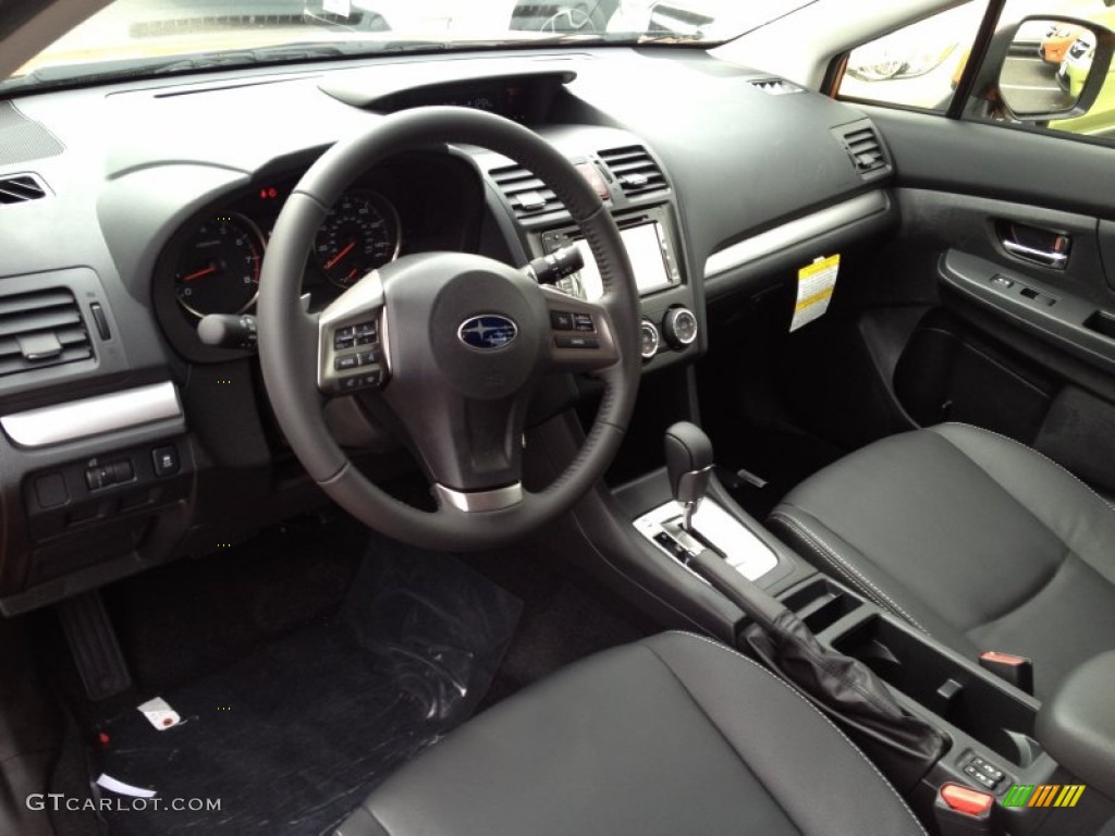 2014 XV Crosstrek 2.0i Limited - Tangerine Orange Pearl / Black photo #7