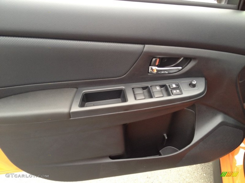 2014 XV Crosstrek 2.0i Limited - Tangerine Orange Pearl / Black photo #8