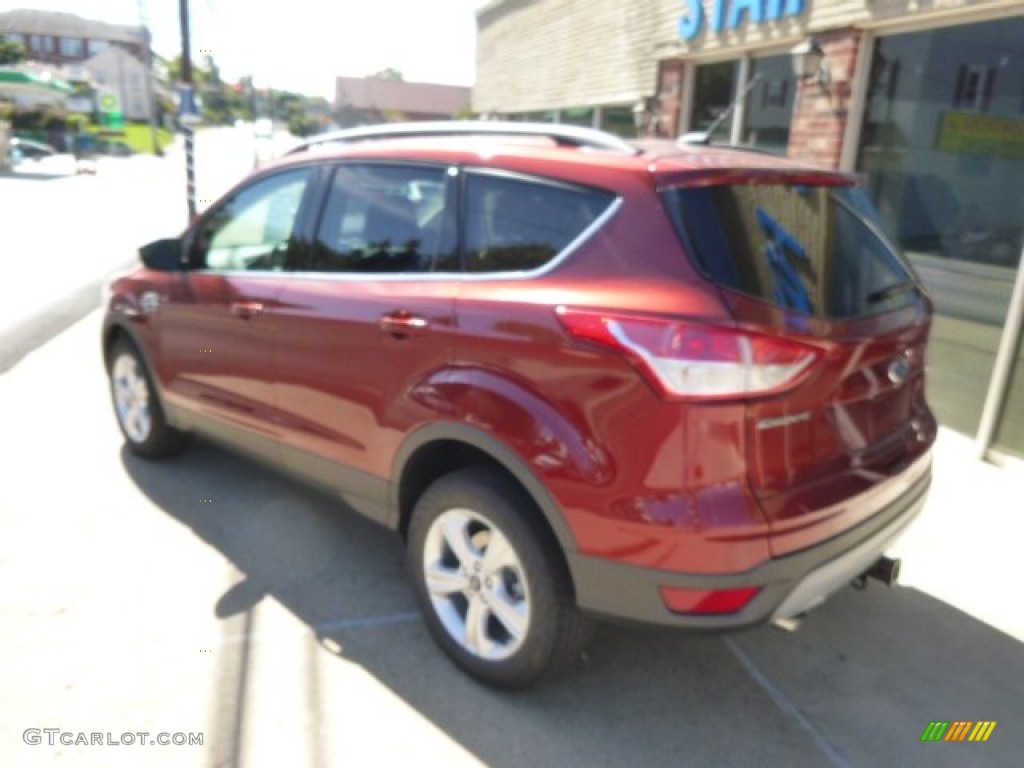 2014 Escape SE 2.0L EcoBoost 4WD - Sunset / Charcoal Black photo #7