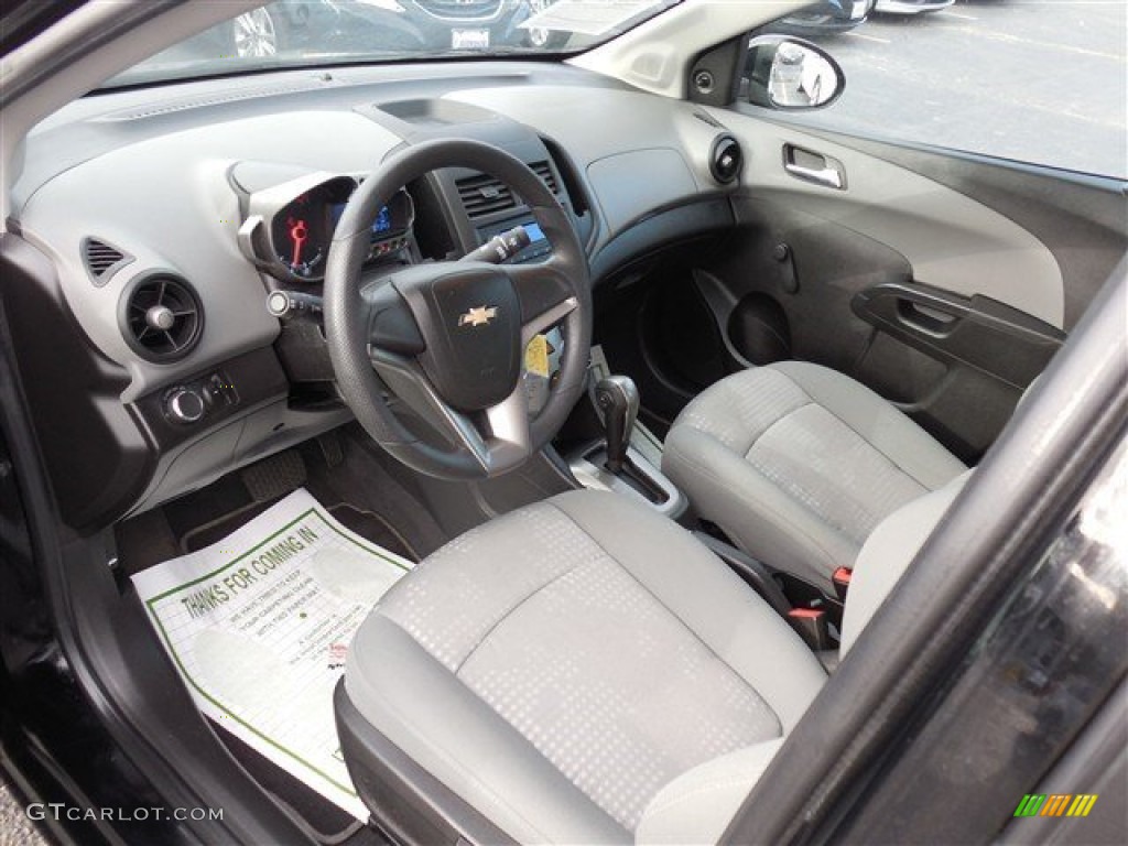 2012 Sonic LS Sedan - Black / Jet Black/Dark Titanium photo #12