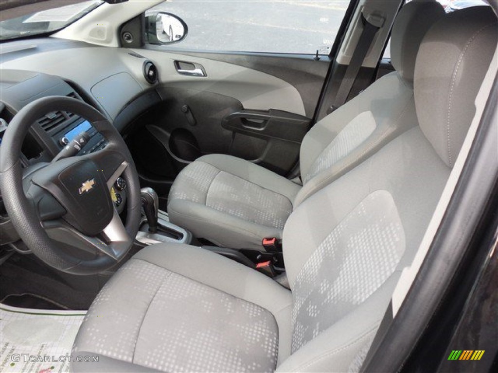 2012 Sonic LS Sedan - Black / Jet Black/Dark Titanium photo #13