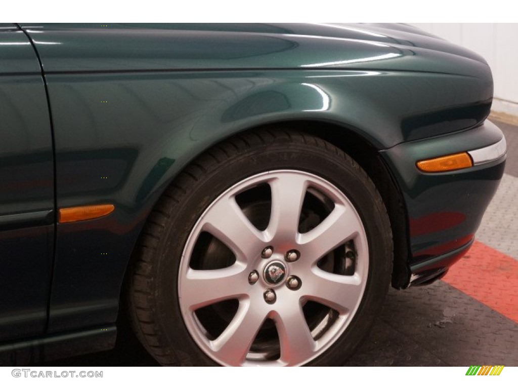 2004 X-Type 3.0 - Jaguar Racing Green Metallic / Champagne photo #40
