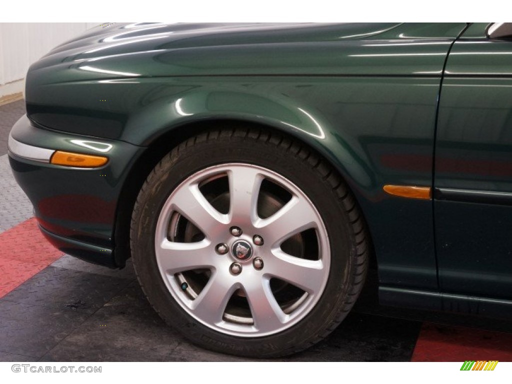 2004 X-Type 3.0 - Jaguar Racing Green Metallic / Champagne photo #59