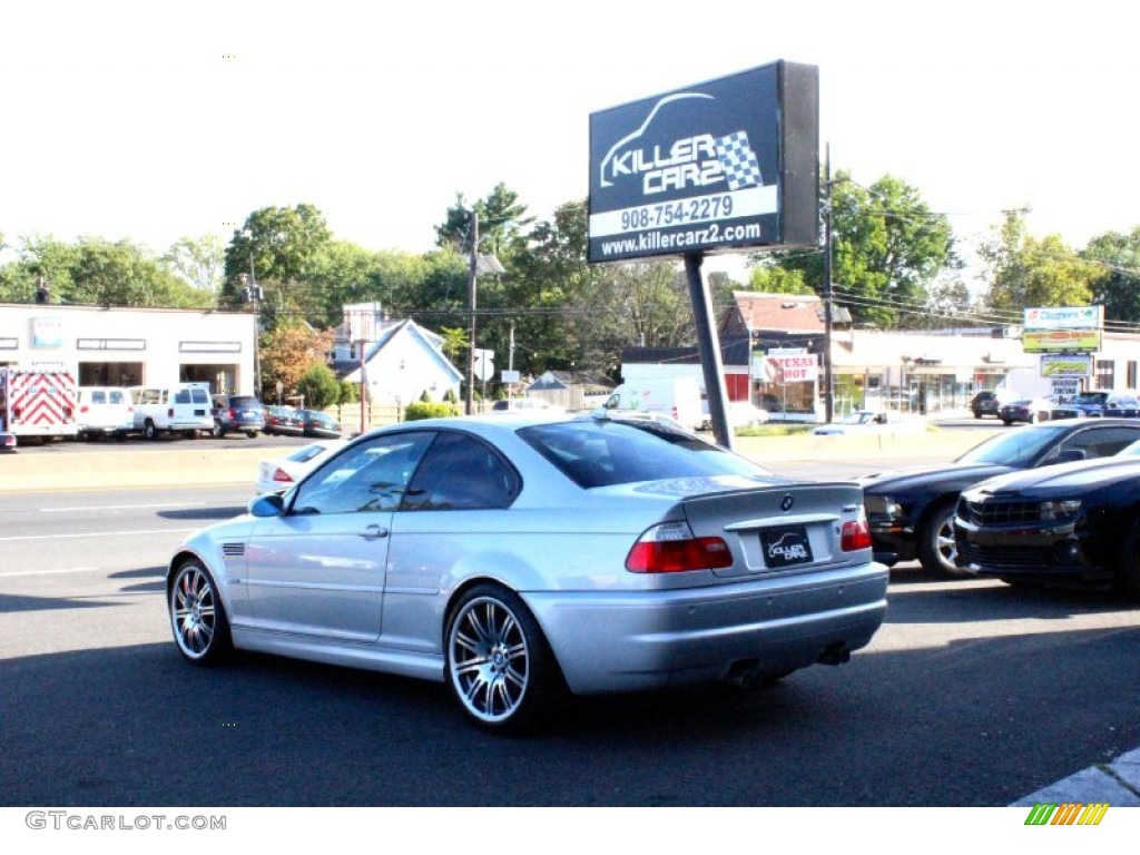 2006 M3 Coupe - Titanium Silver Metallic / Black photo #5