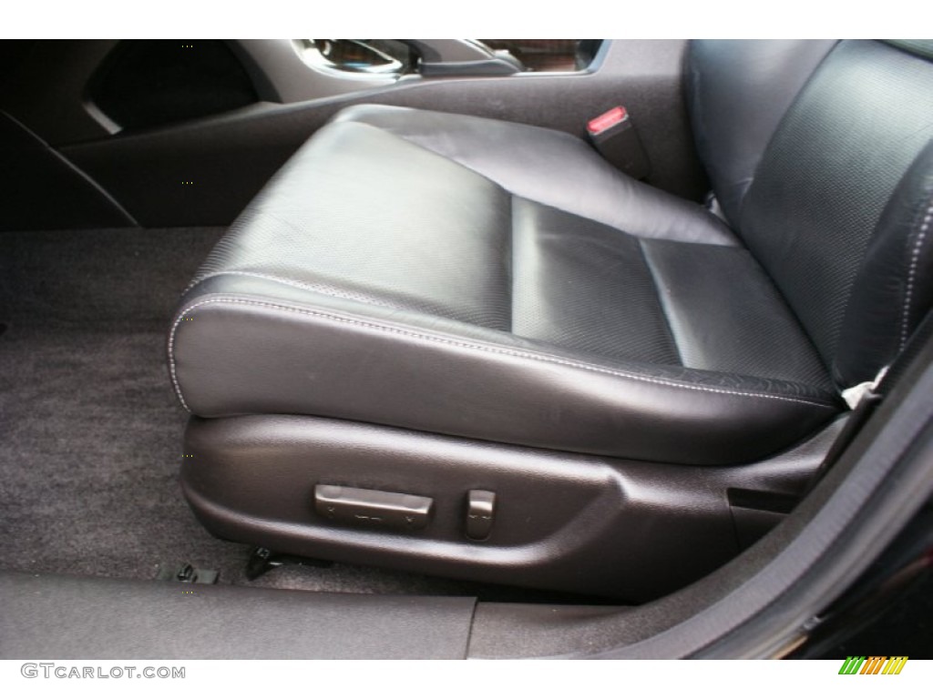 2011 TSX Sedan - Crystal Black Pearl / Taupe photo #25