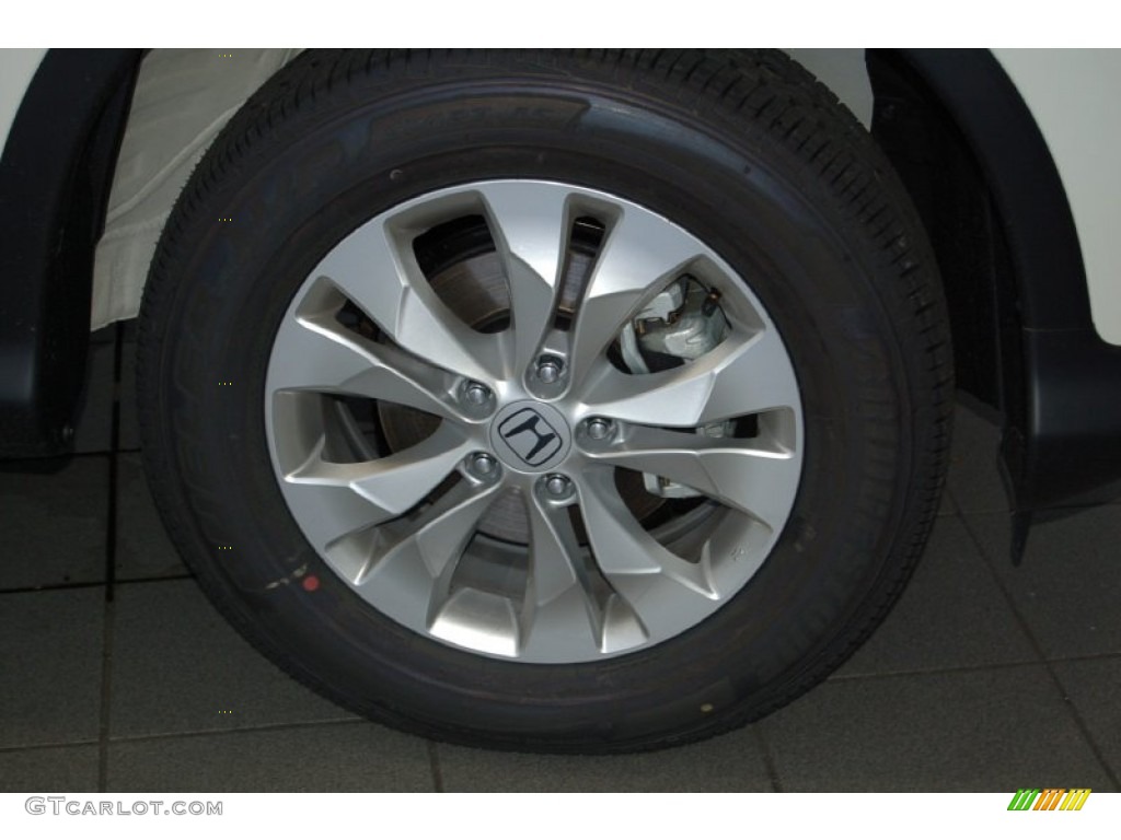 2014 CR-V EX-L AWD - White Diamond Pearl / Black photo #4