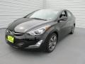 2015 Black Diamond Hyundai Elantra Limited Sedan  photo #7