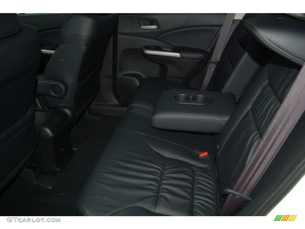 2014 CR-V EX-L AWD - White Diamond Pearl / Black photo #25