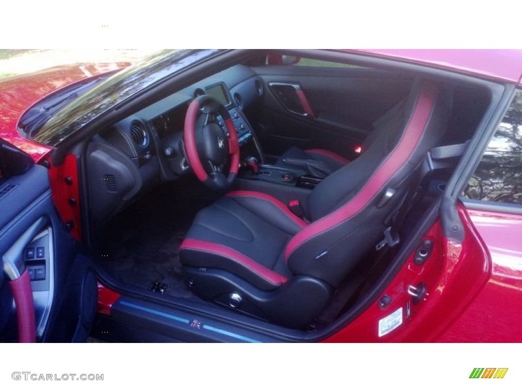 2014 Nissan GT-R Black Edition Interior Color Photos