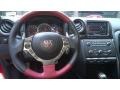Black Edition Black/Red 2014 Nissan GT-R Black Edition Steering Wheel