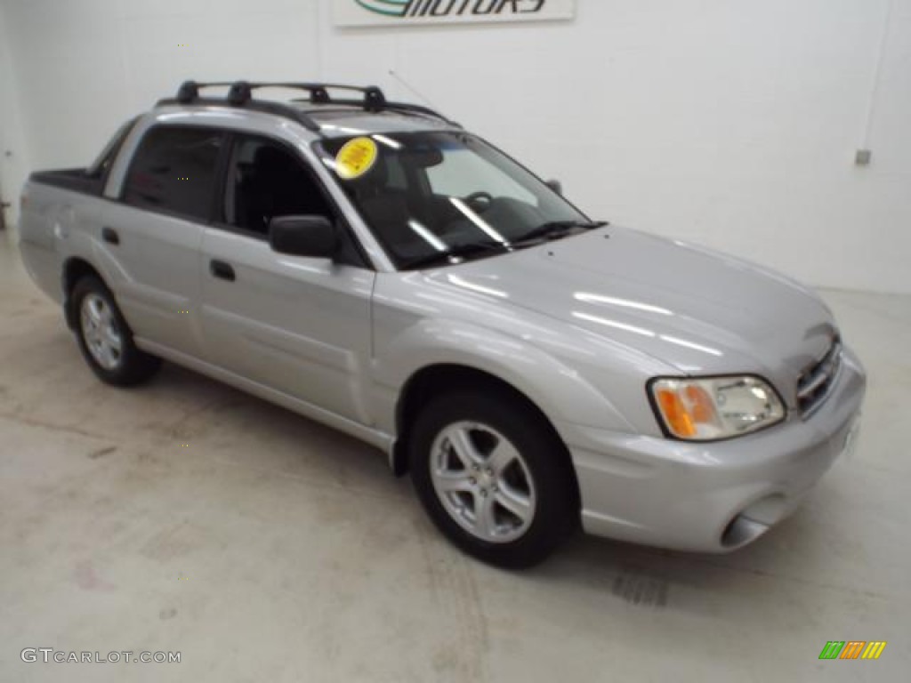 Monterey Silver Metallic Subaru Baja