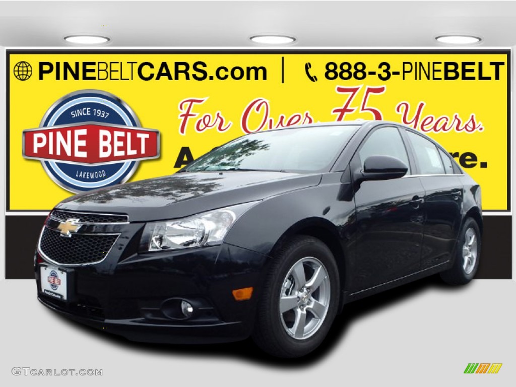 2014 Cruze LT - Black Granite Metallic / Medium Titanium photo #1