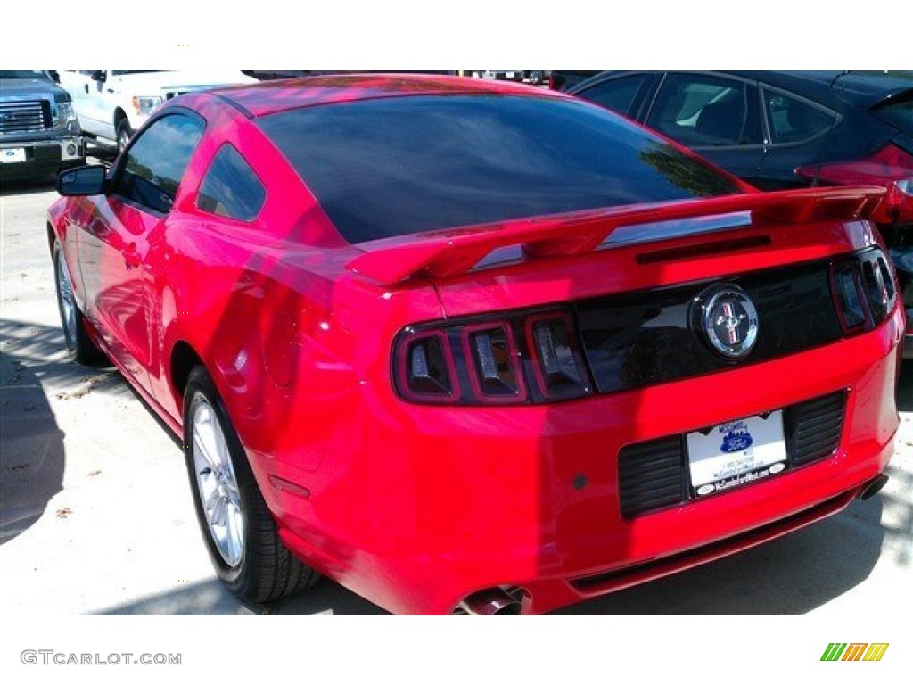 2014 Mustang V6 Coupe - Race Red / Charcoal Black photo #7
