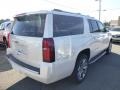 2015 White Diamond Tricoat Chevrolet Suburban LTZ 4WD  photo #4