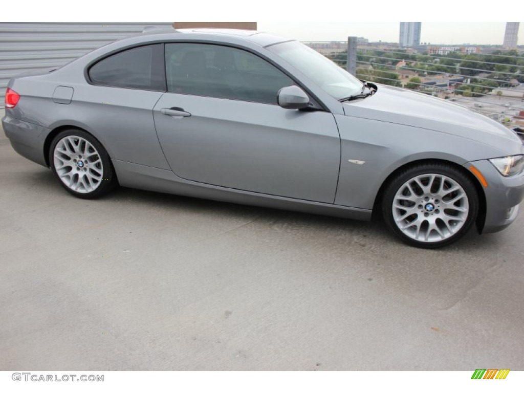 2010 3 Series 328i Coupe - Space Gray Metallic / Gray Dakota Leather photo #9