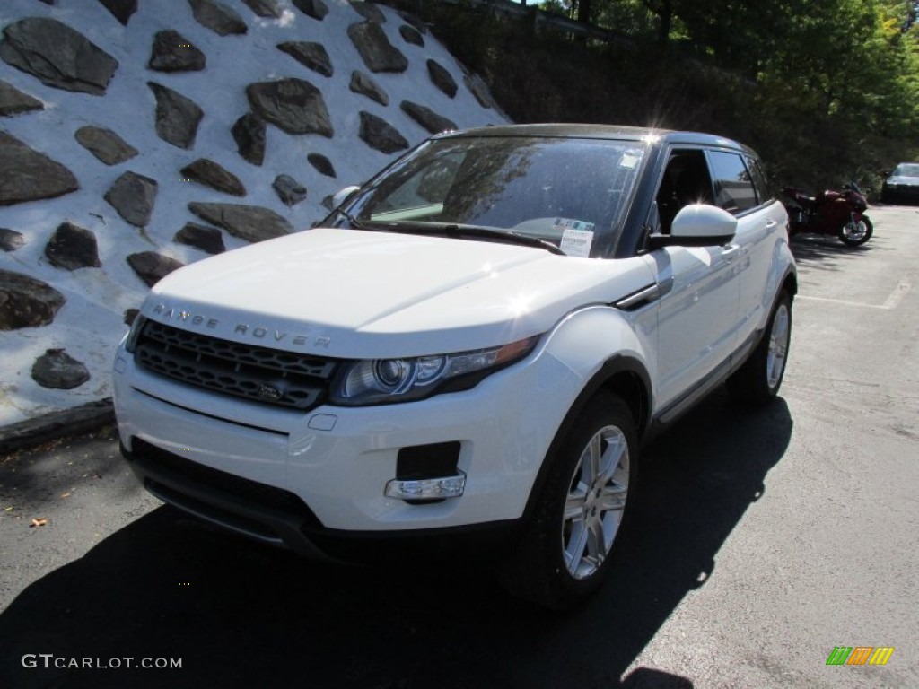 2015 Range Rover Evoque Pure Plus - Fuji White / Ebony photo #9