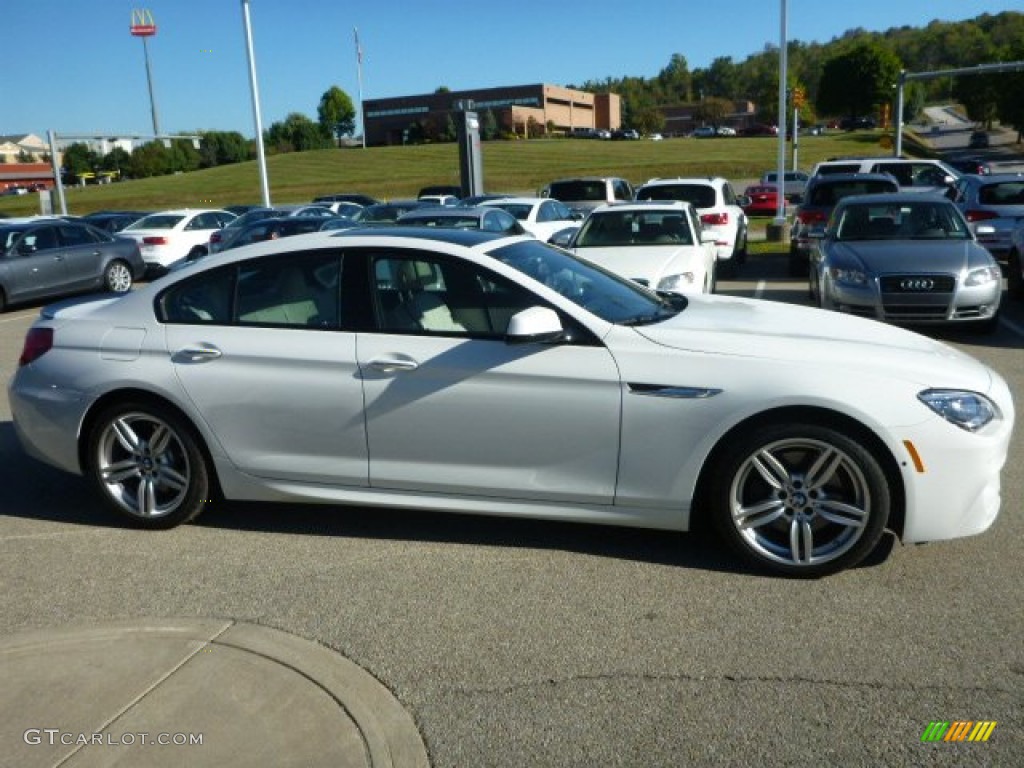 Alpine White 2014 BMW 6 Series 650i xDrive Gran Coupe Exterior Photo #97611016