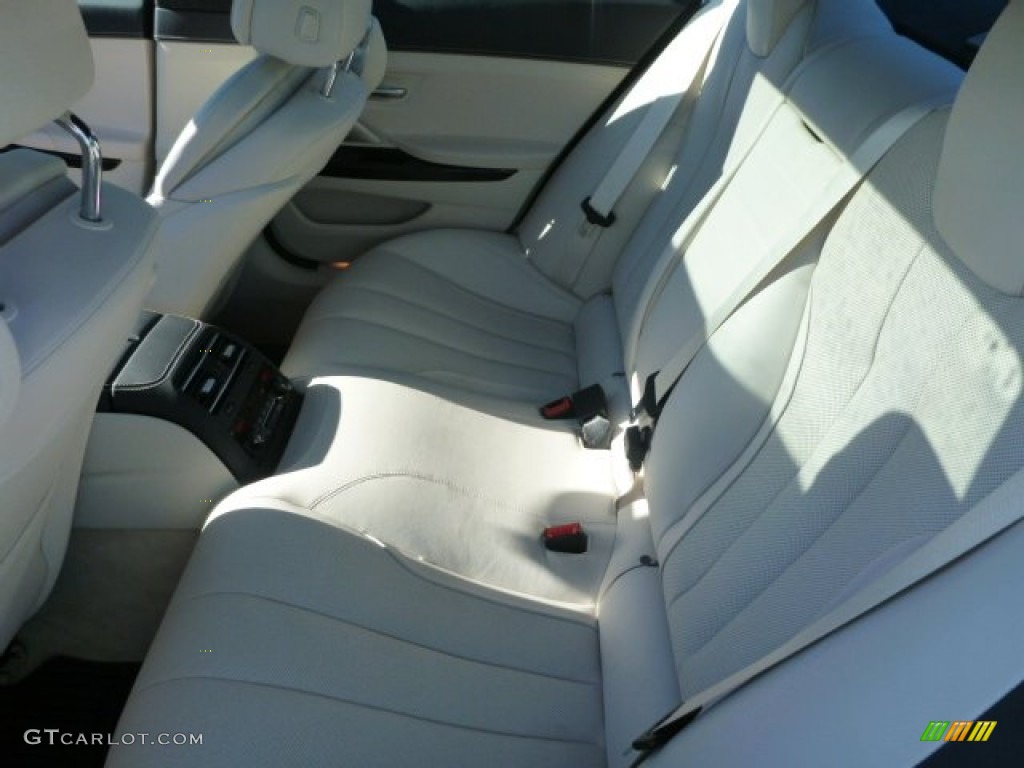 2014 BMW 6 Series 650i xDrive Gran Coupe Rear Seat Photo #97611145