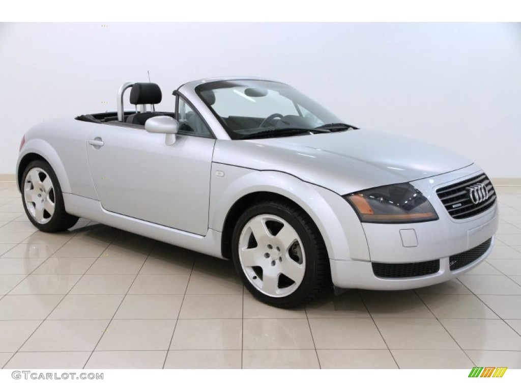 Lake Silver Metallic 2001 Audi TT 1.8T quattro Roadster Exterior Photo #97611627