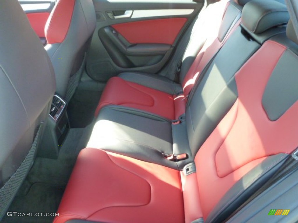 2014 Audi S4 Premium plus 3.0 TFSI quattro Rear Seat Photos