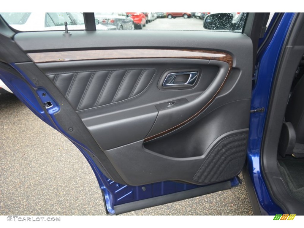 2014 Taurus Limited - Deep Impact Blue / Charcoal Black photo #11