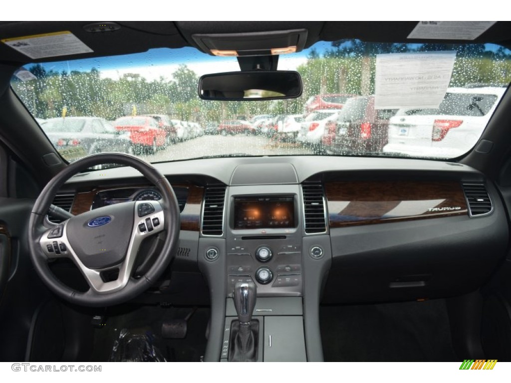 2014 Taurus Limited - Deep Impact Blue / Charcoal Black photo #12