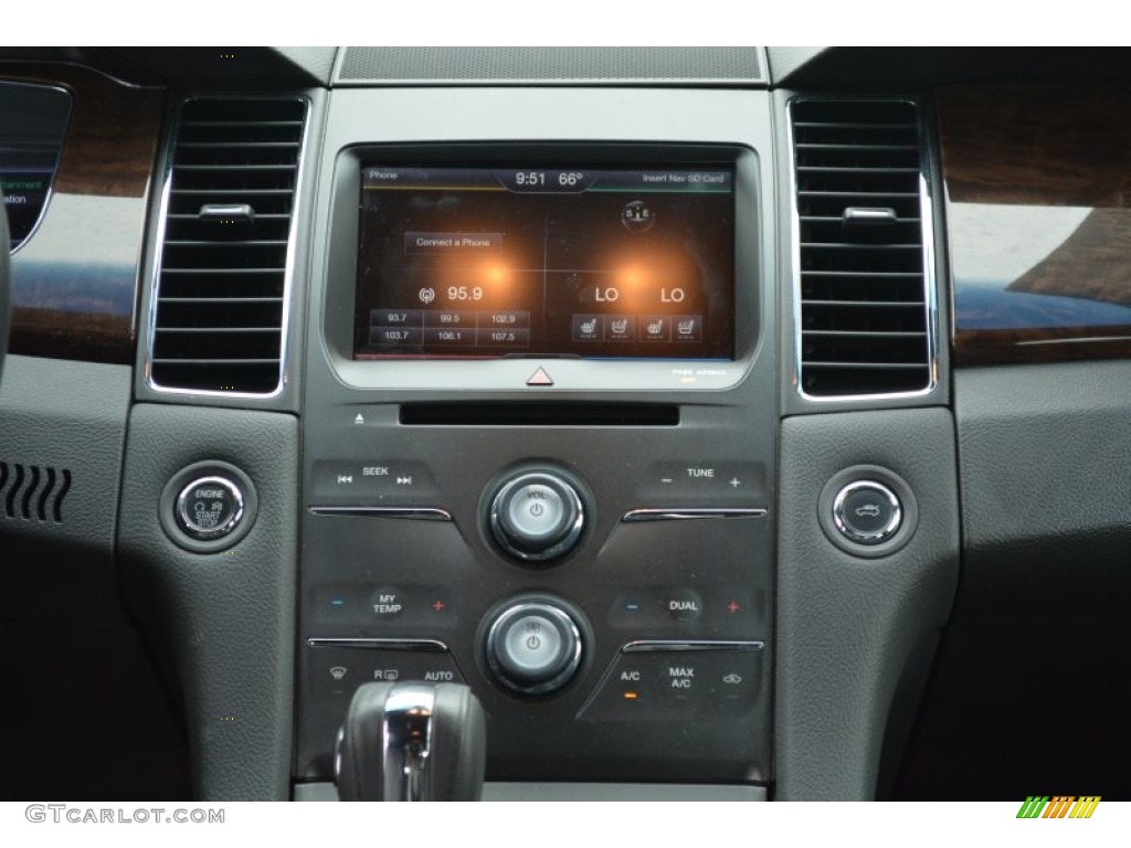 2014 Taurus Limited - Deep Impact Blue / Charcoal Black photo #14