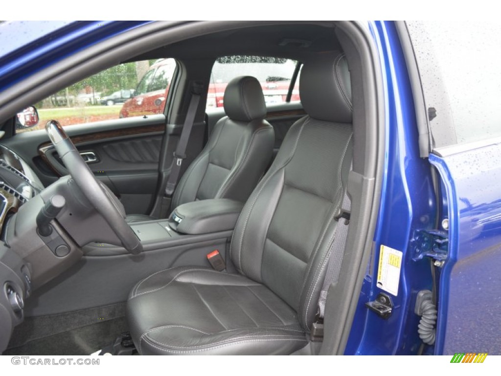2014 Taurus Limited - Deep Impact Blue / Charcoal Black photo #18