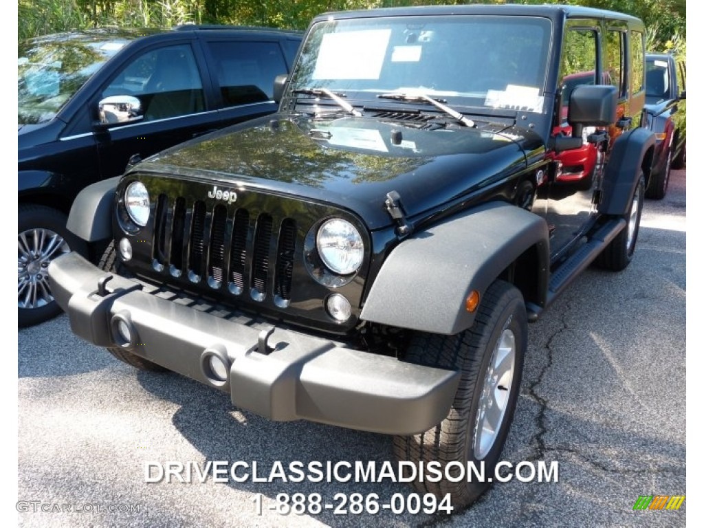 Black Jeep Wrangler Unlimited