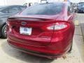 2014 Ruby Red Ford Fusion Hybrid Titanium  photo #19