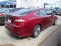 2014 Ruby Red Ford Fusion Hybrid Titanium  photo #20