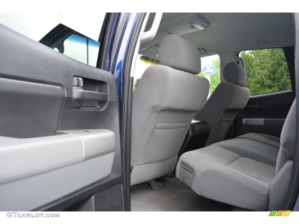 2008 Tundra SR5 Double Cab 4x4 - Blue Streak Metallic / Graphite Gray photo #11
