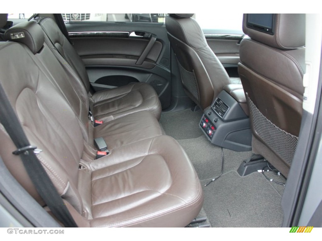 Espresso Brown Interior 2007 Audi Q7 4.2 quattro Photo #97617472
