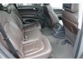 2007 Audi Q7 Espresso Brown Interior Rear Seat Photo