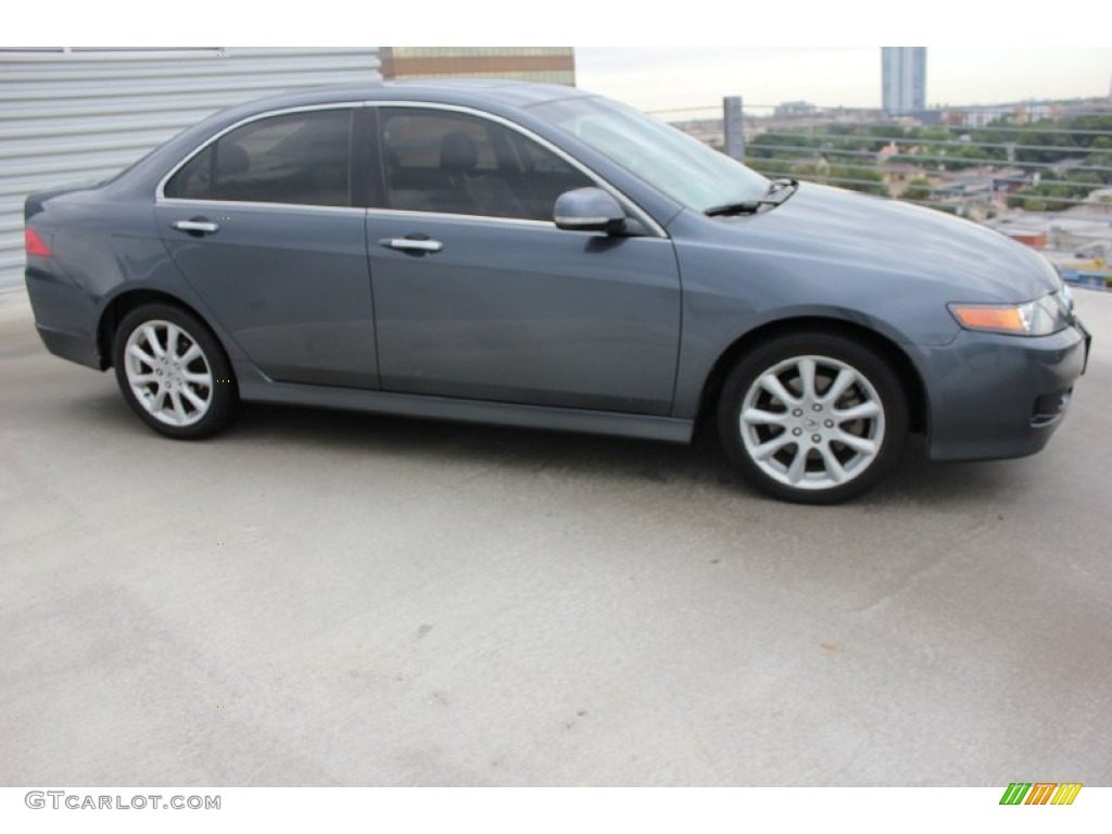 2008 TSX Sedan - Carbon Gray Pearl / Ebony photo #9