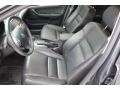 2008 Acura TSX Ebony Interior Front Seat Photo