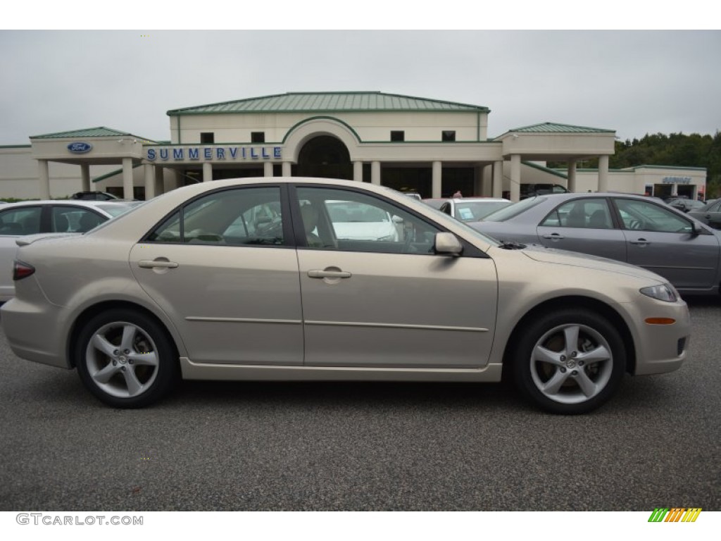 2007 MAZDA6 i Touring Sedan - Smokestone / Beige photo #2