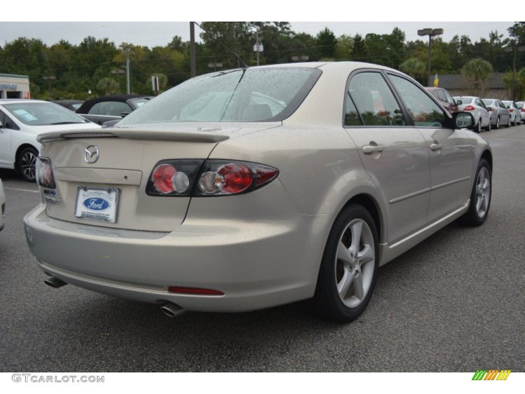 2007 MAZDA6 i Touring Sedan - Smokestone / Beige photo #3