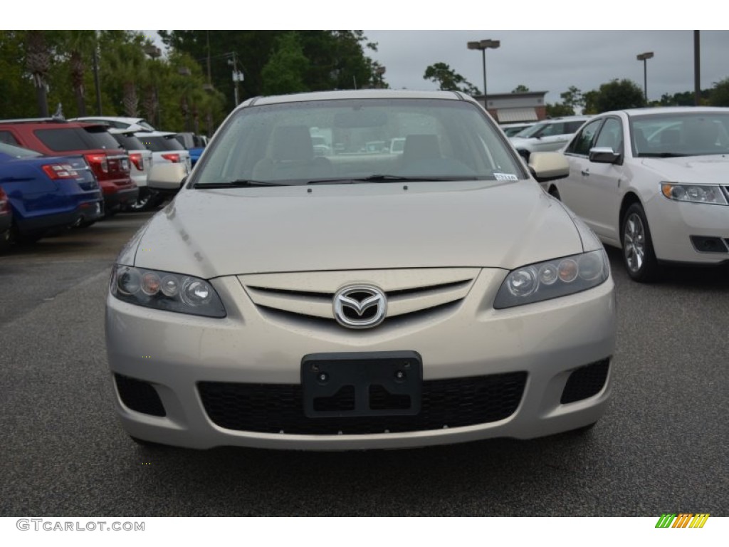 2007 MAZDA6 i Touring Sedan - Smokestone / Beige photo #8
