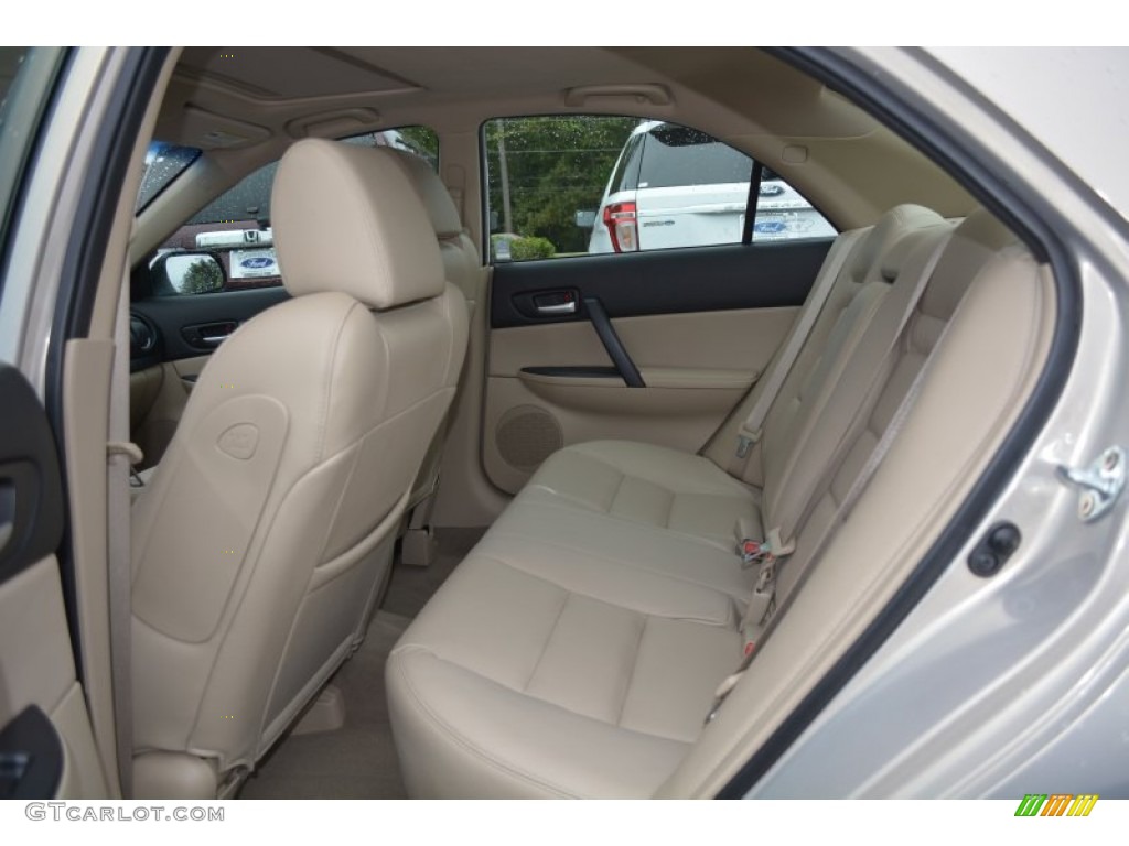 2007 MAZDA6 i Touring Sedan - Smokestone / Beige photo #10