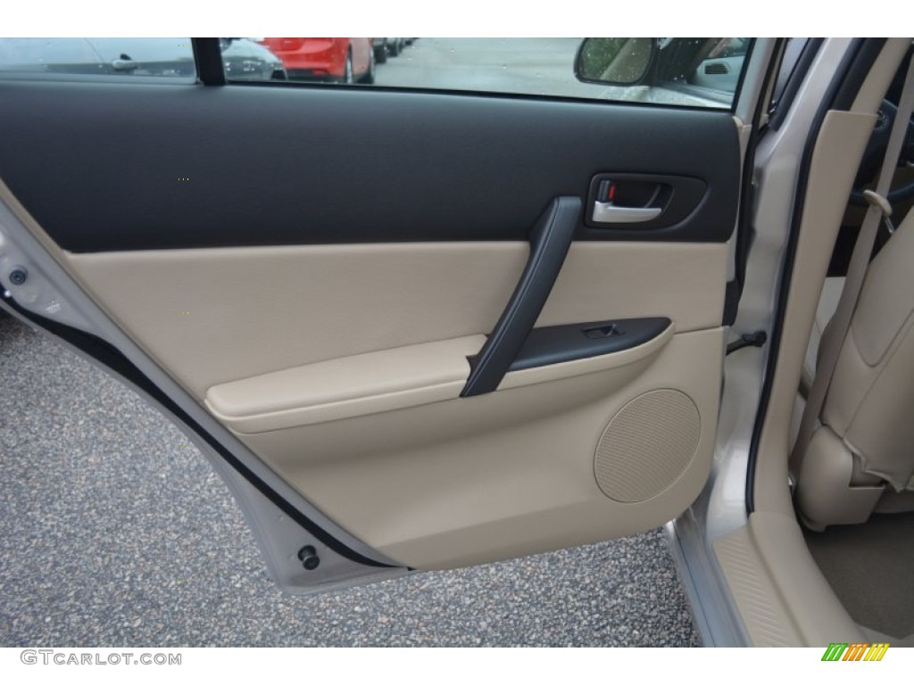 2007 MAZDA6 i Touring Sedan - Smokestone / Beige photo #11
