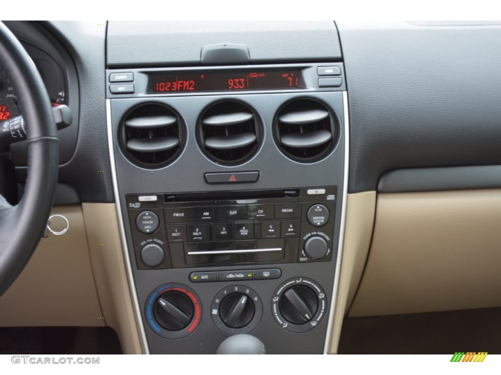 2007 MAZDA6 i Touring Sedan - Smokestone / Beige photo #14