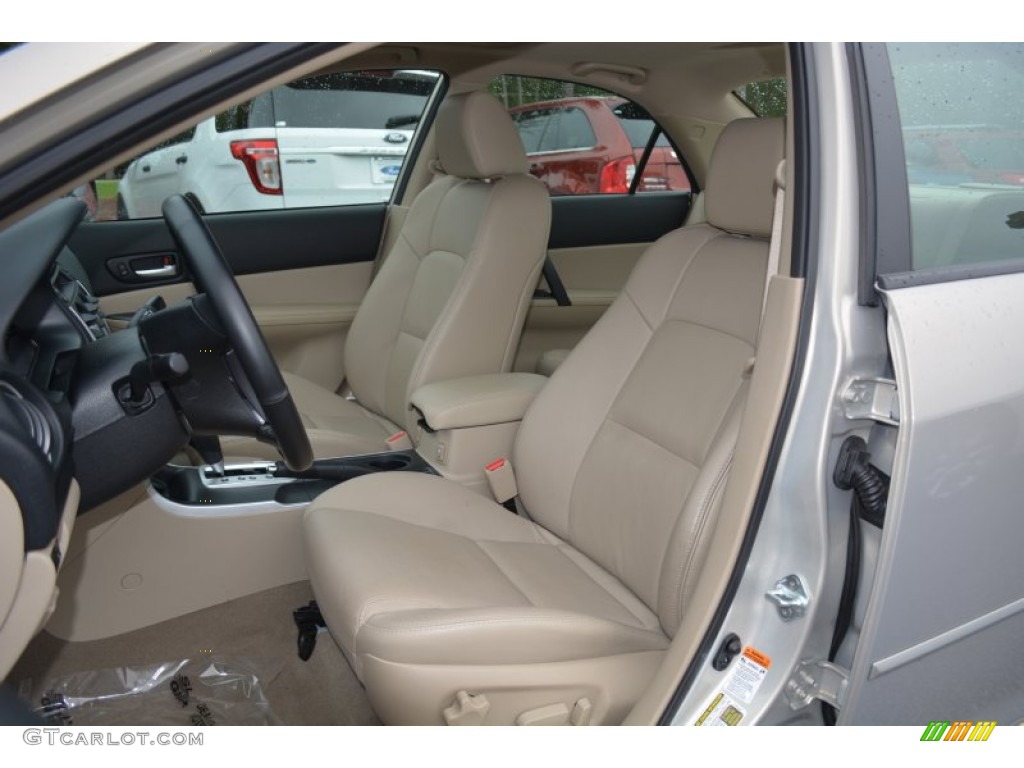 2007 MAZDA6 i Touring Sedan - Smokestone / Beige photo #17