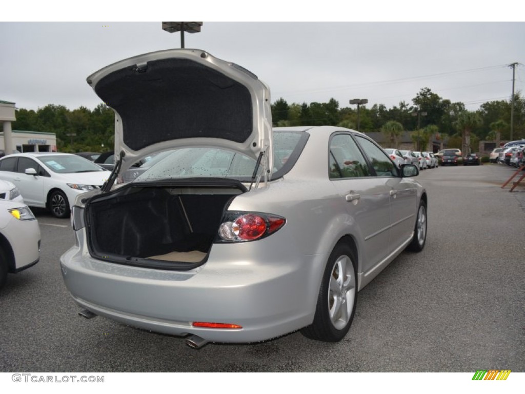 2007 MAZDA6 i Touring Sedan - Smokestone / Beige photo #22