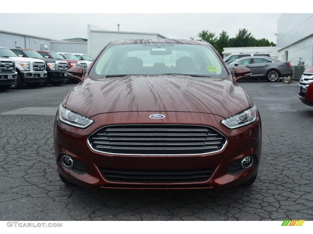 2015 Fusion SE - Bronze Fire Metallic / Dune photo #4