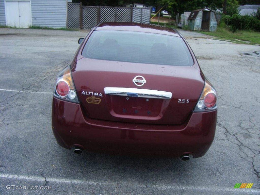 2010 Altima 2.5 S - Tuscan Sun Red / Charcoal photo #3