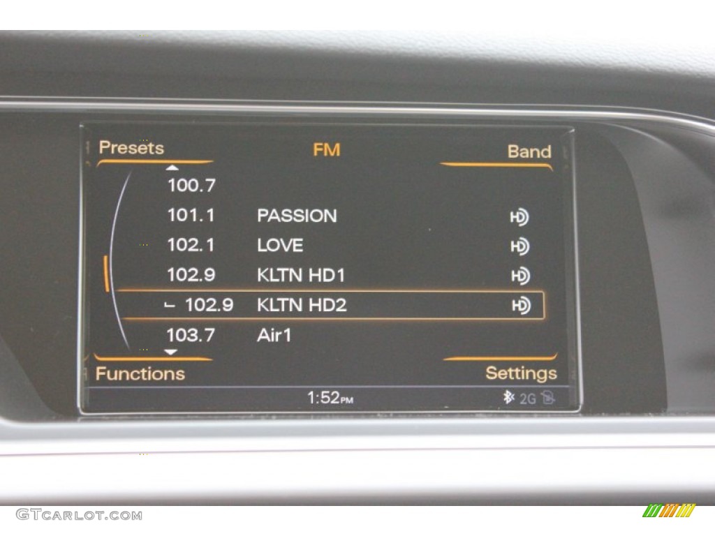 2015 A4 2.0T Premium Plus quattro - Dakota Gray Metallic / Black photo #17