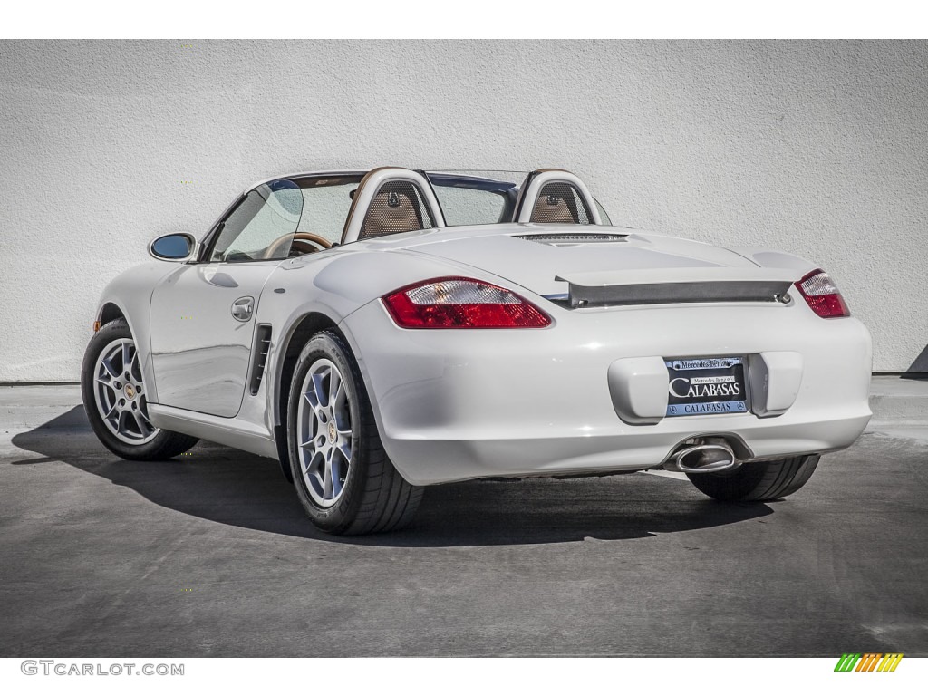 2006 Boxster  - Carrara White / Sand Beige photo #11