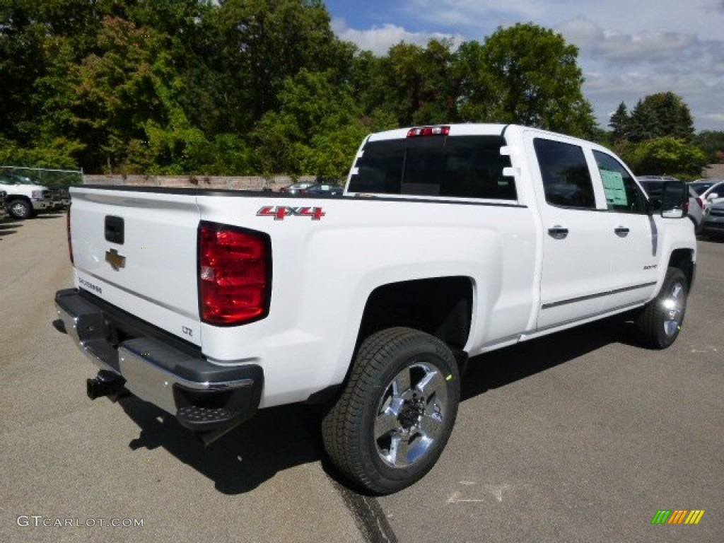 Summit White 2015 Chevrolet Silverado 2500HD LTZ Crew Cab 4x4 Exterior Photo #97621387
